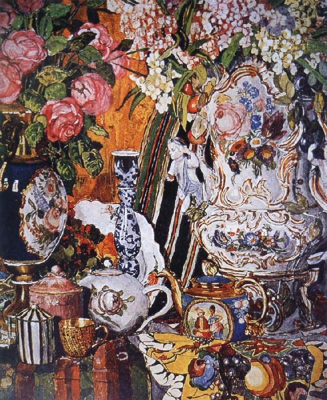 China and Flower, Alexander Yakovlevich GOLOVIN
